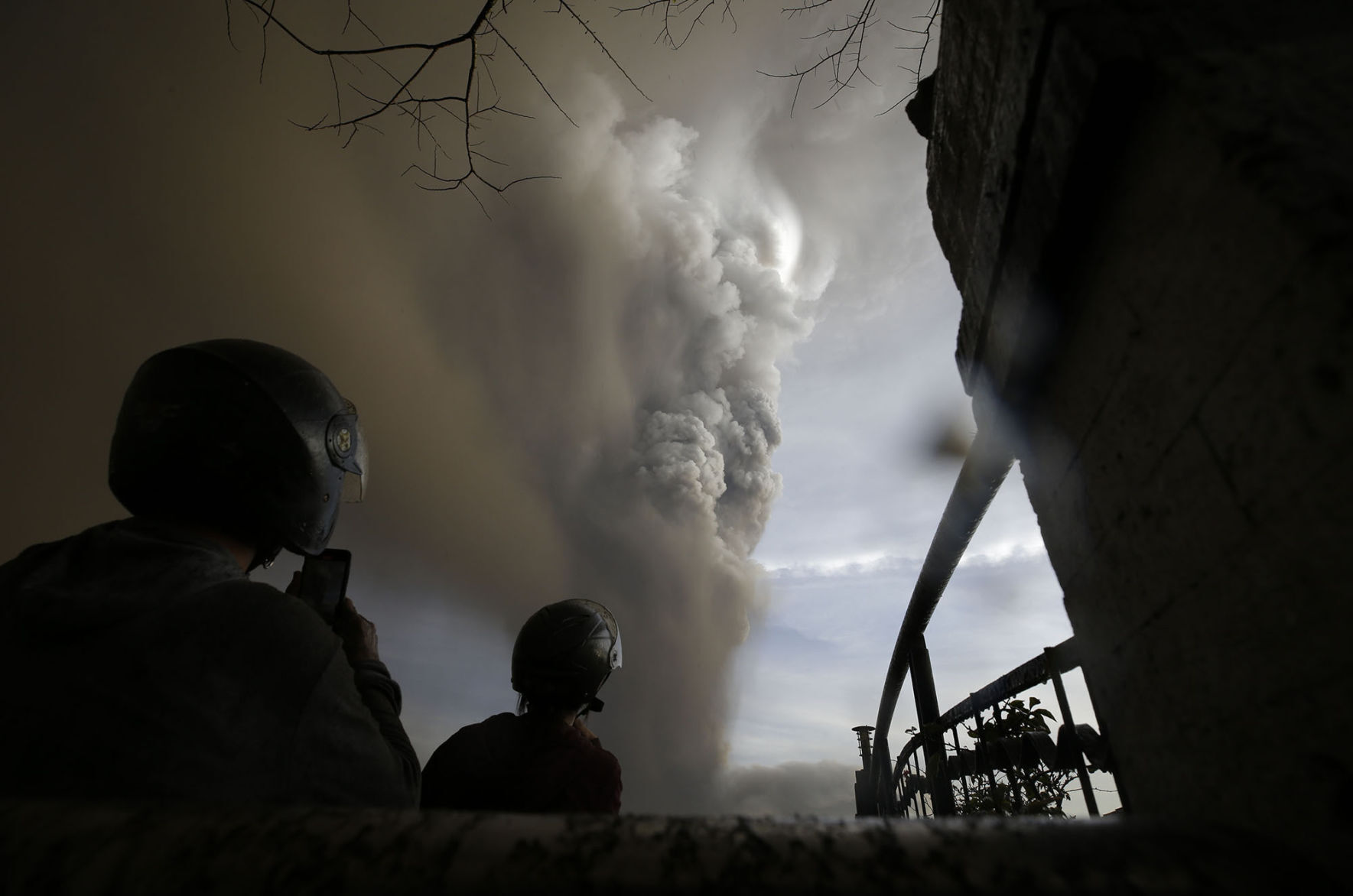 APTOPIX Philippines Volcano